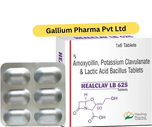 Amoxycillin And Potassium Clavulanate And Lactic Acid Bacillus Tablets