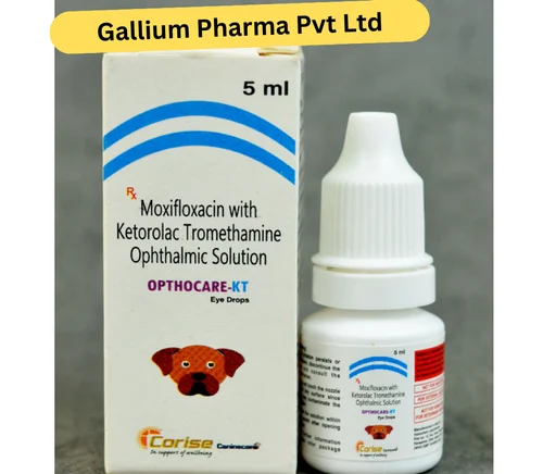 Moxifloxacin And Ketorolac Tromethamine Ophthalmic Solution For Animal