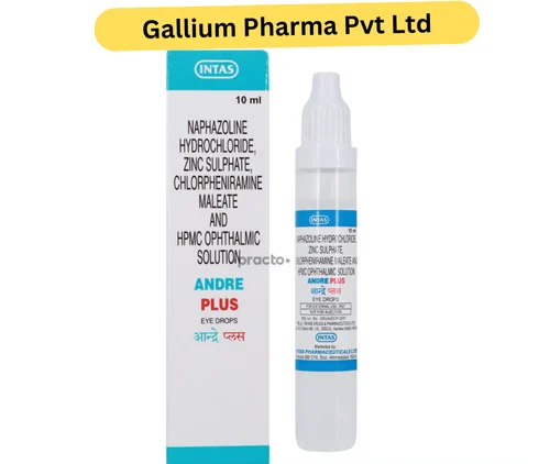 Naphazoline HCL, CPM, HPMC, Boric Acid, Sodium Chloride With Zinc Sulphate Ophthalmic Solution 10 ml