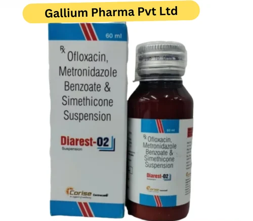 Ofloxacin Metronidazole And Simethicone Suspension