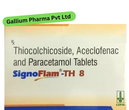 Thiocolchicoside, Aceclofenac Paracetamol Tablets